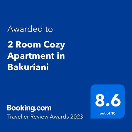 2 Room Cozy Apartment In Bakuriani Exterior foto
